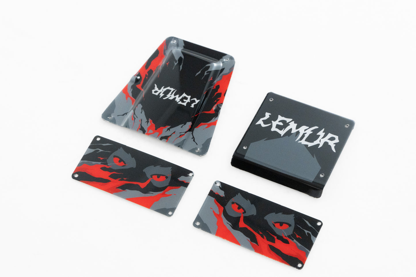 1/24 Lemur FCX24 : car BODY shell red