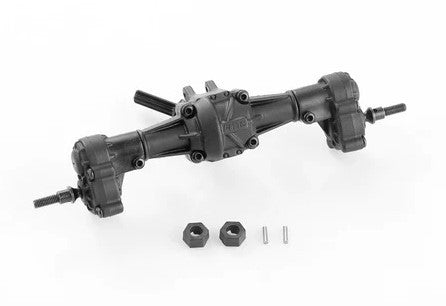 DISC.. 1/24 Smasher V1 - Rear axle assembly with differential set