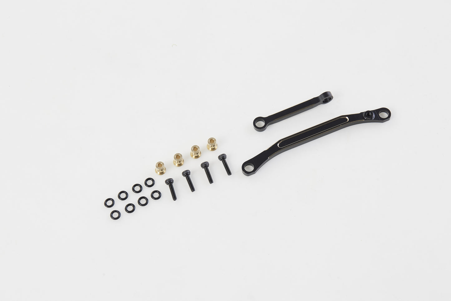 FCX24 - Brass steering linkage set black