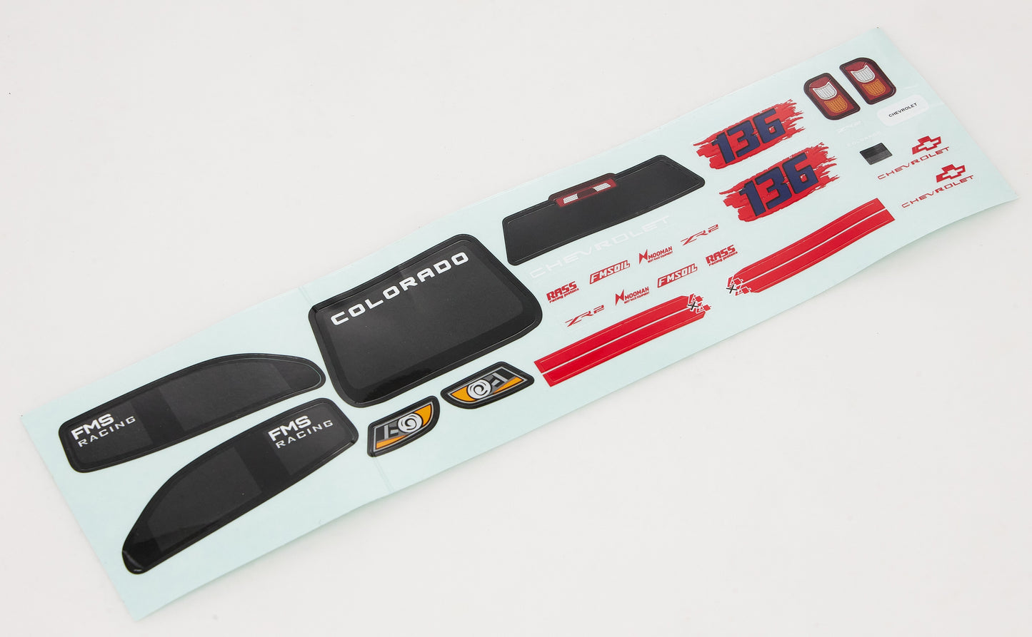 1/24 Colorado FMT24 - decal sheet Blue