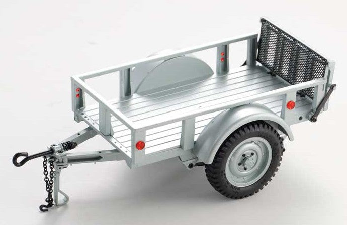 1/18 - 1/12 - Utility trailer B (Silver)