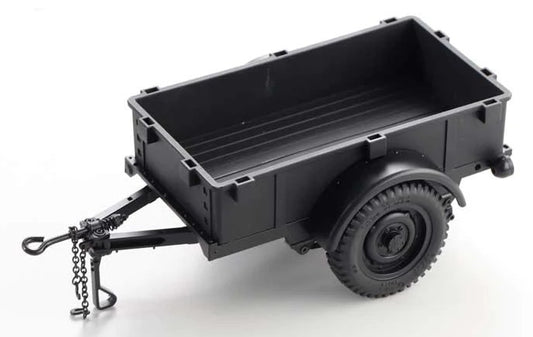 1/18 - 1/12 - Utility trailer A (Black)