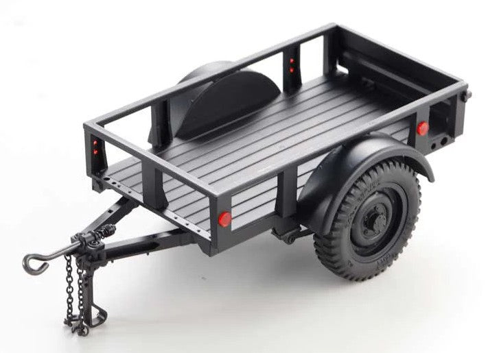 1/18 - 1/12 - Utility trailer C (Black)