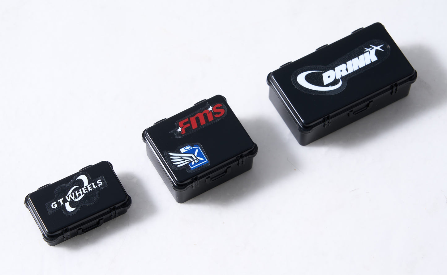 1/18 luggage box set (black)