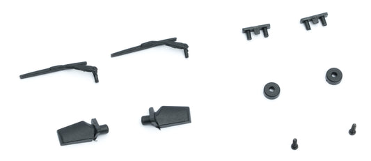 1/24 RANGE ROVER FCX24M - REARVIEW MIRROR , WIPER AND HANDLE