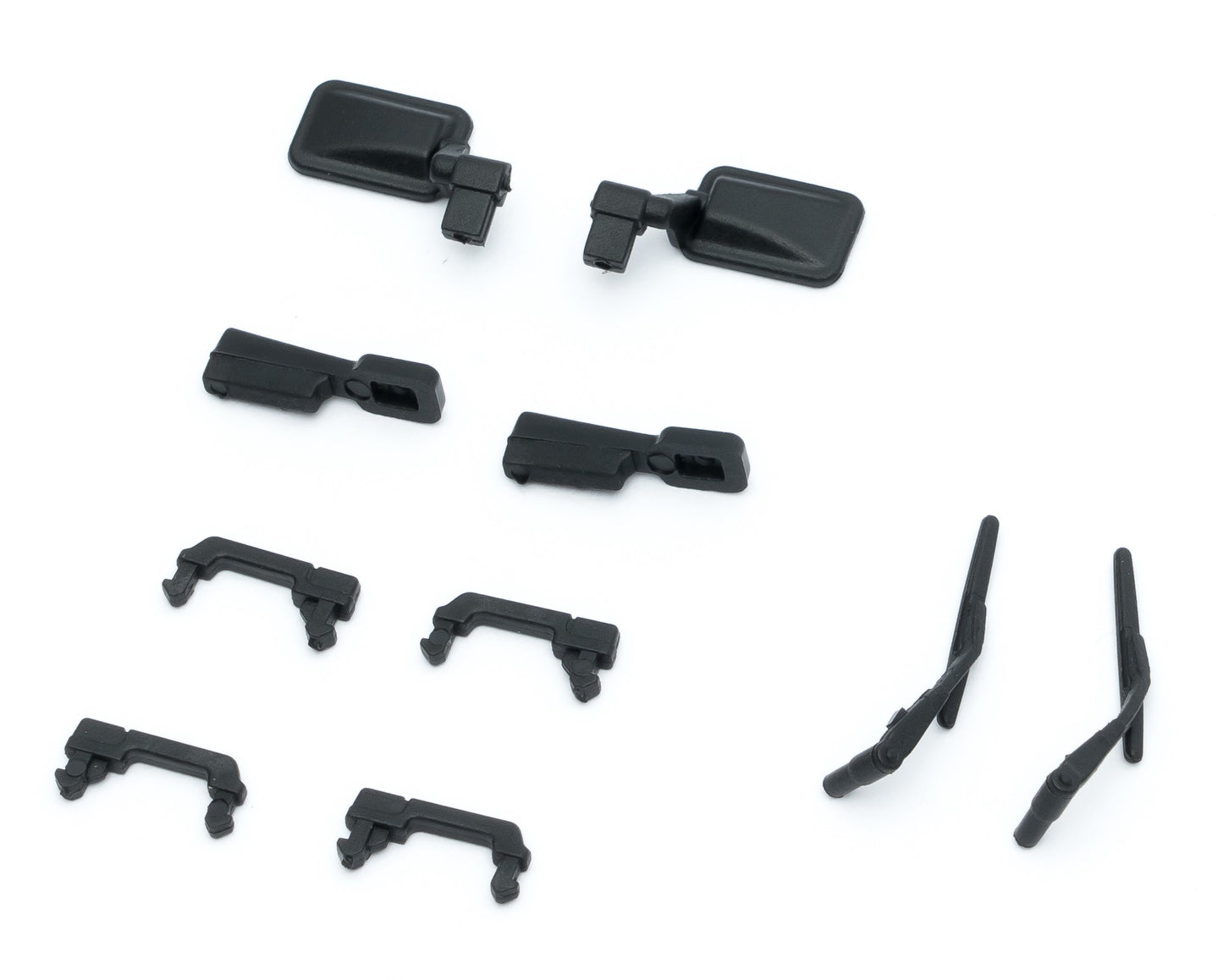 1/24 LAND ROVER D110 FCX24M - REARVIEW MIRROR , WIPER AND HANDLE