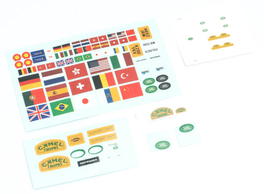 1/24 LAND ROVER D110 FCX24M - CAR BODY DECAL SHEEL