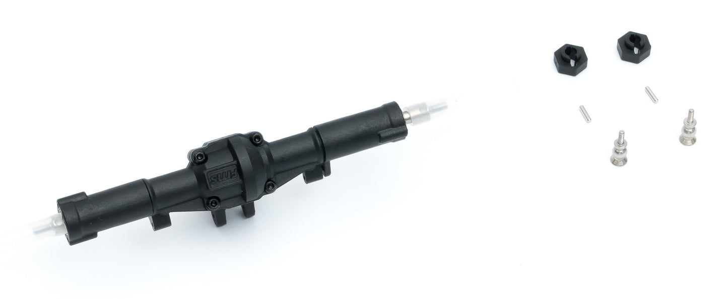 1/24 LAND ROVER D90 FCX24M - REAR AXLE  ASSEMBLY