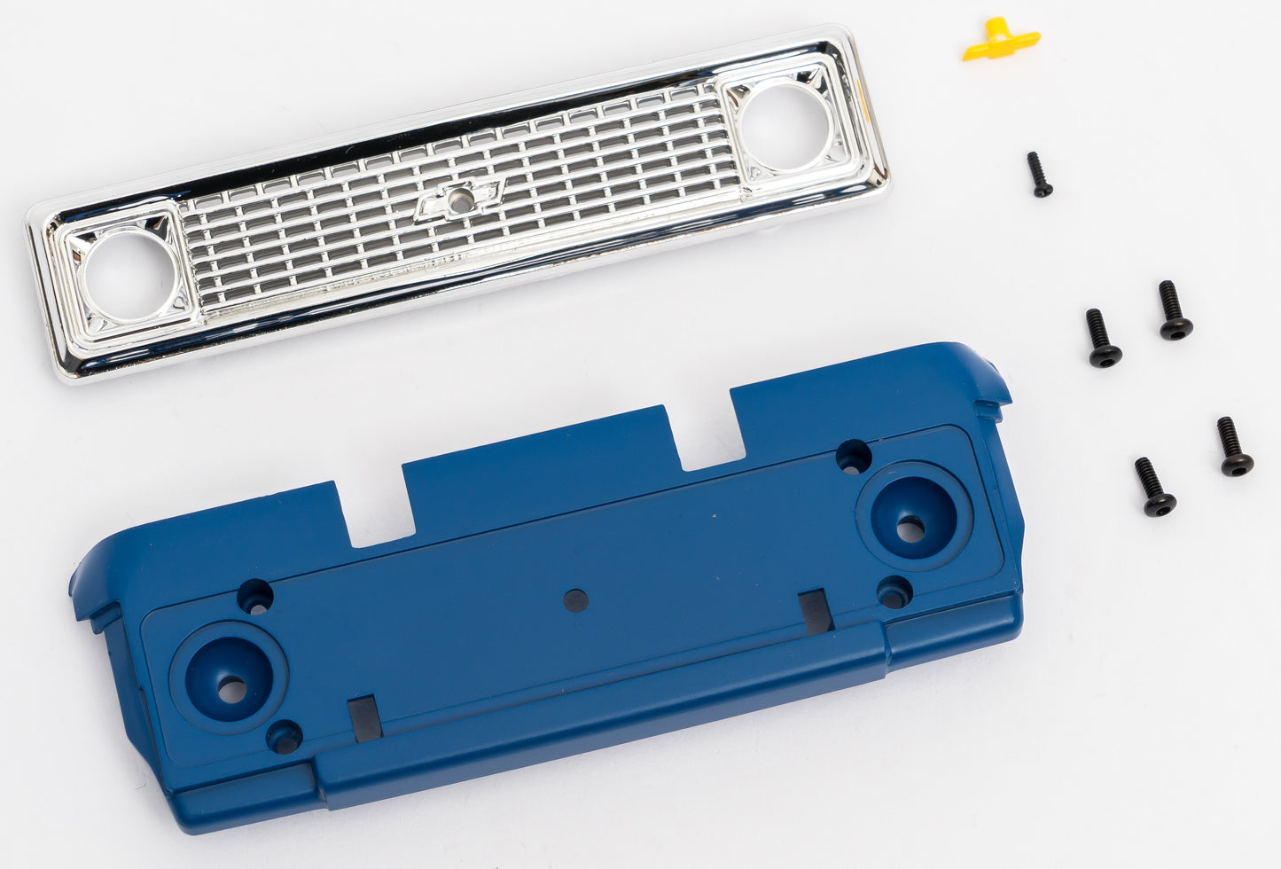 1/24 Chervolet K5 Pro : EXHAUSTION PLATE STYLE A (BLUE)