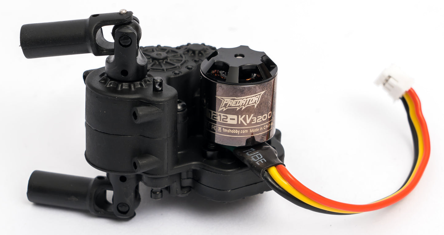 1/24 Chervolet K5 Pro : PRO TRANSMISSION GEAR BOX ASSEMBLY