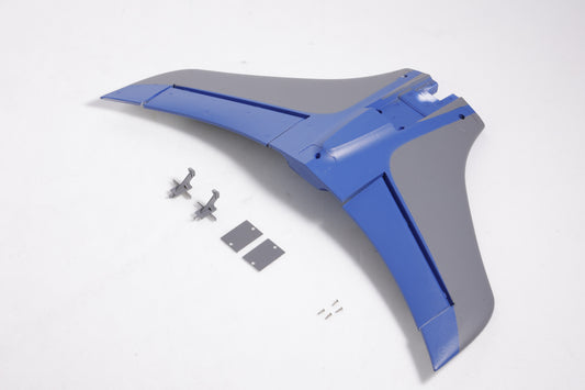80mm Integral - Horizontal stabilizer (Blue)