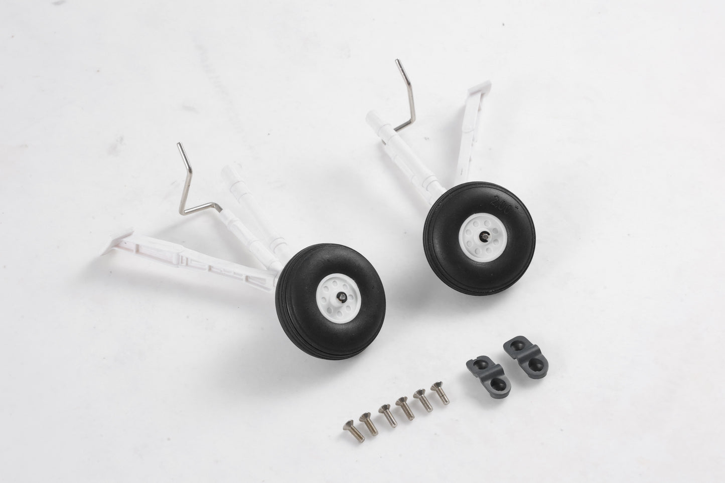 64mm F-16  2024 Version - Main Landing Gear Set (Gray)