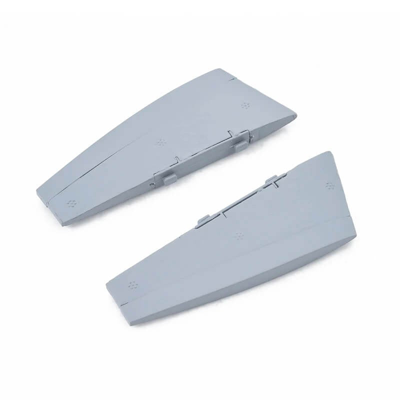 64mm J-10 - Ventral fins (Grey)