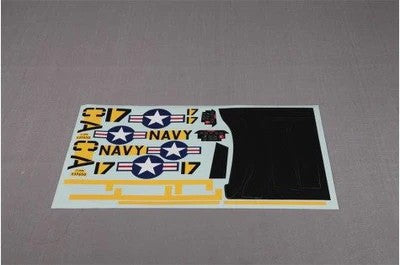 1400mm T-28D V4 Tellow - Decal Sheet