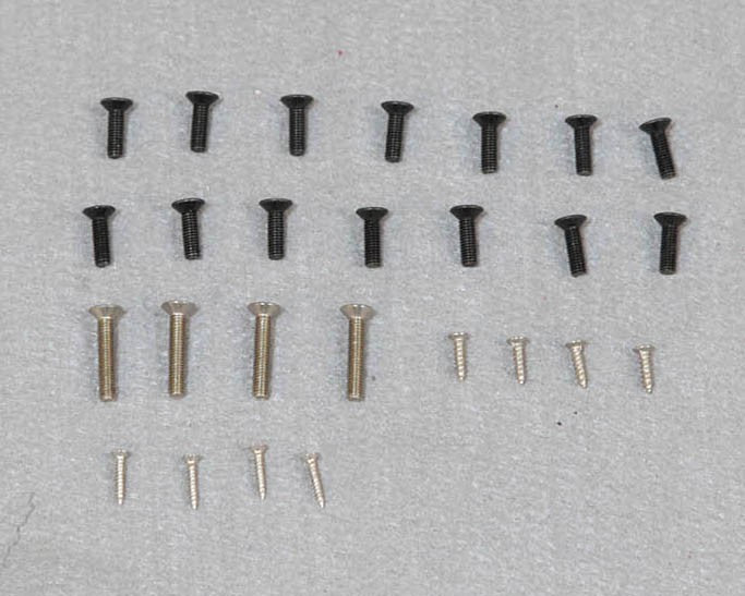 1700mm PA-18 Super Cub - Screw set