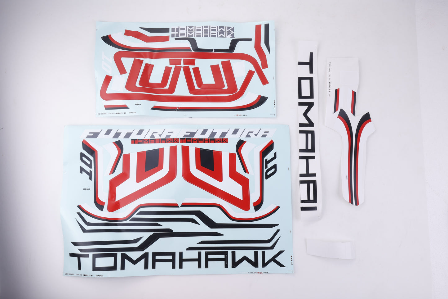 80mm Futura V3 - Decal Sheet