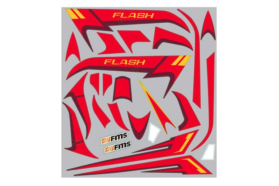 850mm Flash - Decal Sheet