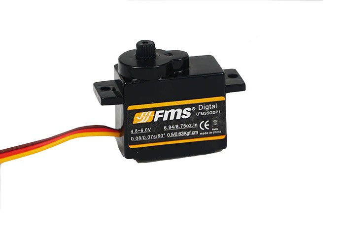 5g digital gear servo positive with 330mm wire (FMS5GDP)