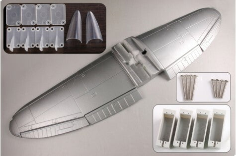 DISC.. 1700mm P47 Silver - Main Wing set