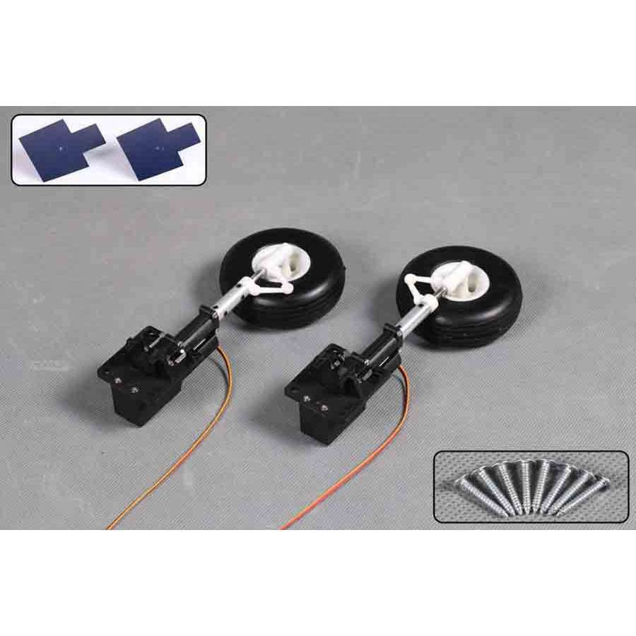 DISC.. Electric Retract (2pc) w/landing gear for Warbird F4U Blue