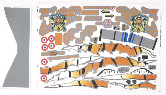 64mm Rafale - Decal Sheet