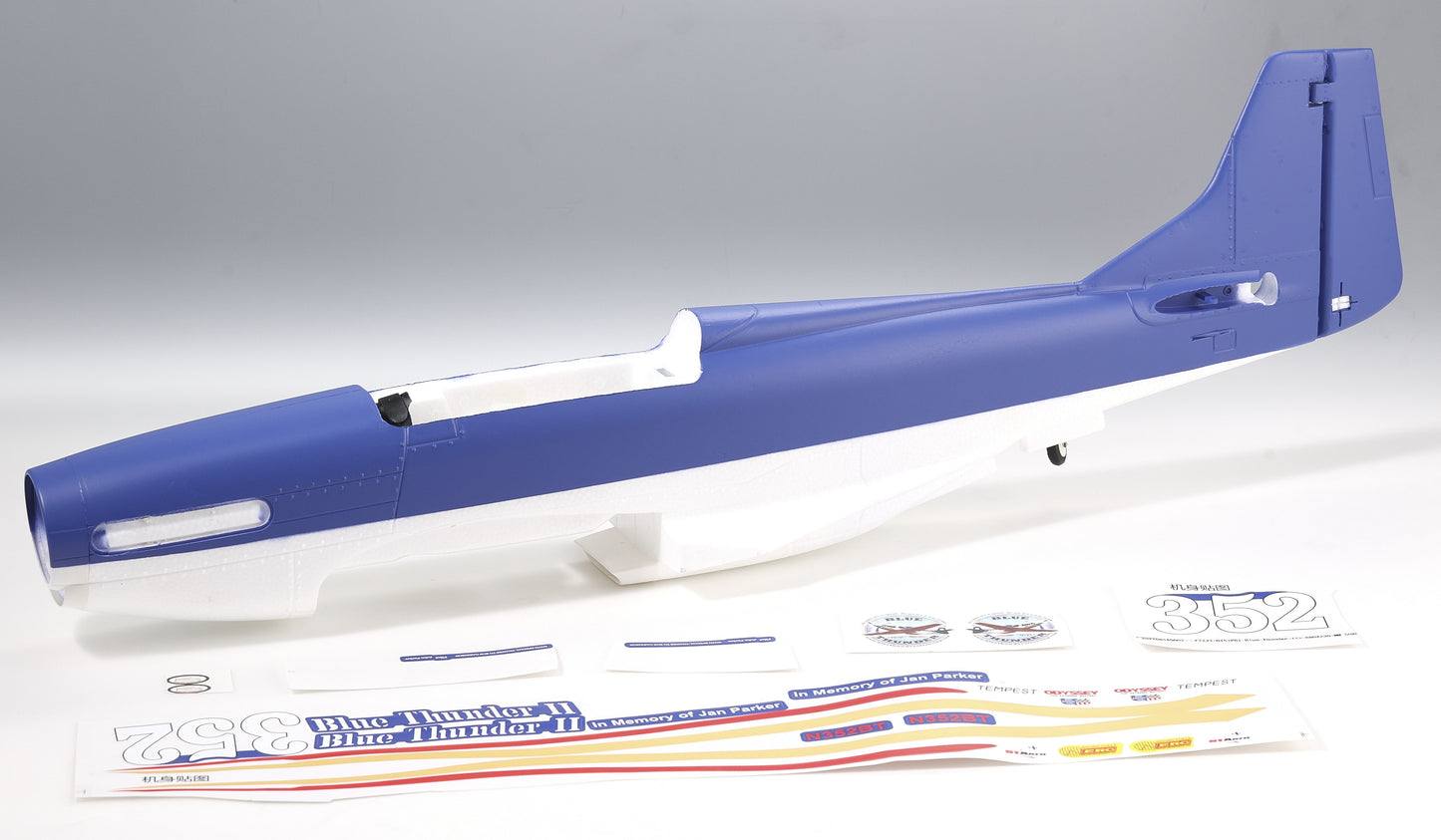 1100mm P51D Voodoo - Decal sheet