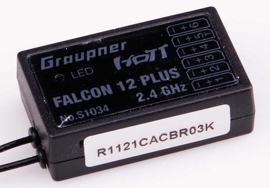 Falcon 12 plus HoTT - 2.4 GHz receiver