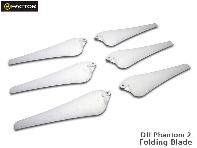 Phamton 2  Foldable Blade -White (6 pcs, 3R+3L)