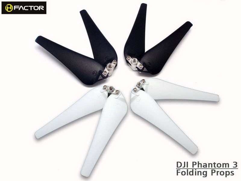 Phantom 2/3  2-Blades Folding Prop set ( 4 Blade Grips, 8 Blades)