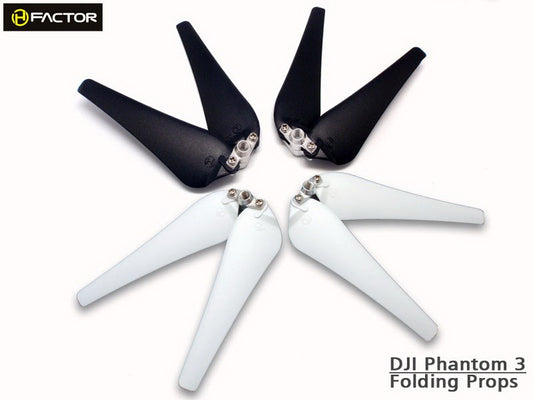 Phantom 2/3  2-Blades Folding Prop set ( 4 Blade Grips, 8 Blades)