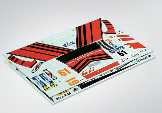 Mitsubishi Lancer Evo X, Decal Set