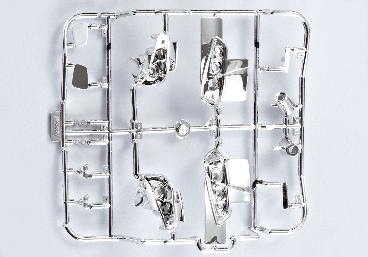 Mitsubishi Lancer Evo X, Chrome parts, Exhaust, Mirror Set,