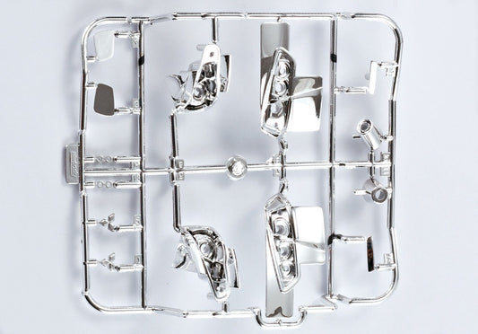 Mitsubishi Lancer Evo X, Chrome parts, Exhaust, Mirror Set,