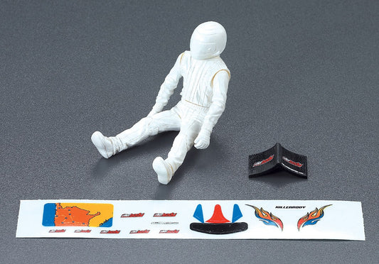 Driver Doll, white + Decal Set