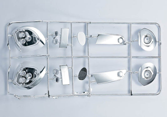 Alfa Romeo 8C "1/7", Chrome parts (mirrors, etc.)