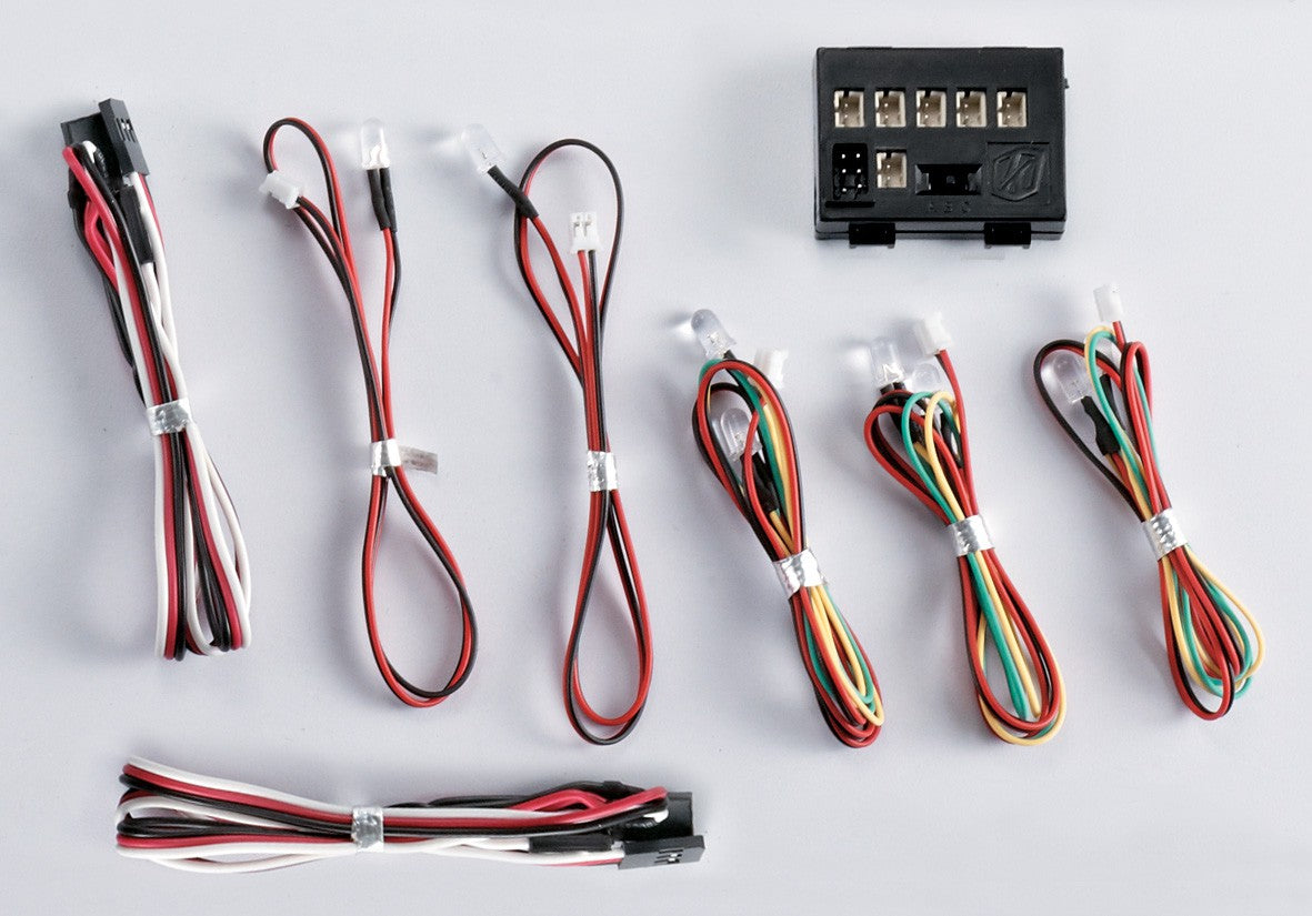 LED Light Set "1/10" w/Controller Box (8 LED's)