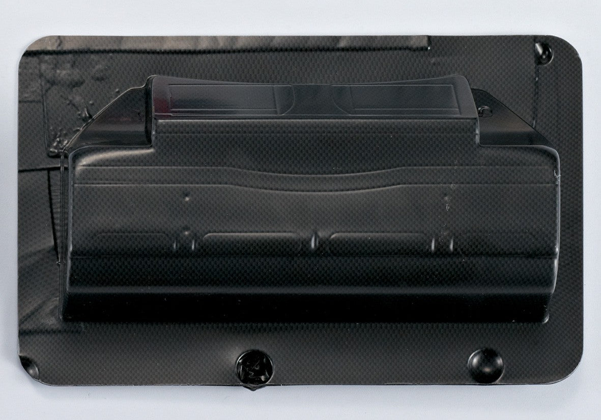 DISC.. Printed lexan wing in carbon optic "1/10"