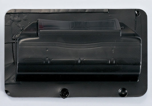 DISC.. Printed lexan wing in carbon optic "1/10"