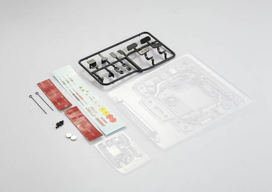 DISC.. Touring Car Motor Type-E, lexan, clear