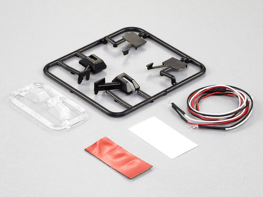 Rear view mirror set "Type-E" incl. LED's