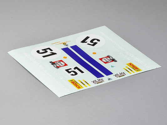 Alfa Romeo 2000 GTAm, Decal Sheet