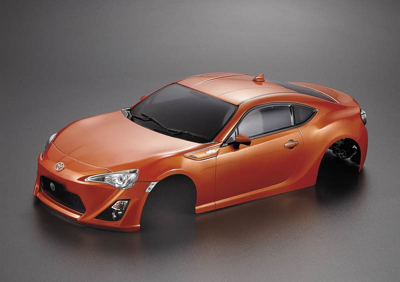 Toyota 86 195mm, orange finished, RTU all-in