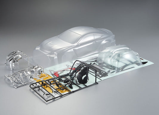 Lexus RC F 195mm Clear Body, Kit all-in