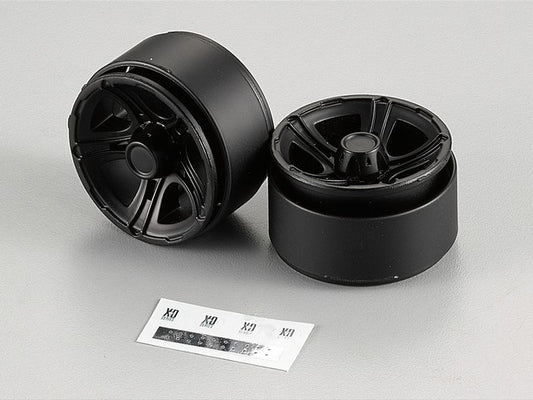 Aluminium Alloy Wheel 1.55" 5 spoke 1/10 Truck