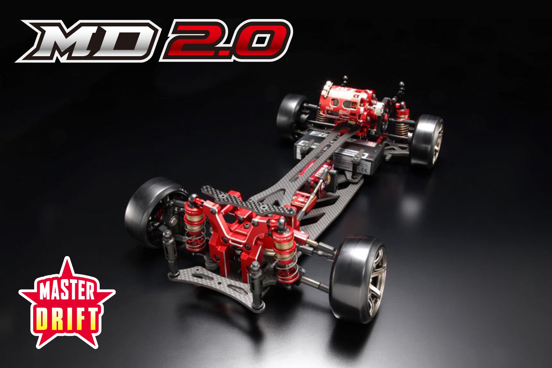 Yokomo Master Drift MD 2.0 Limited Edition Red Version Kit