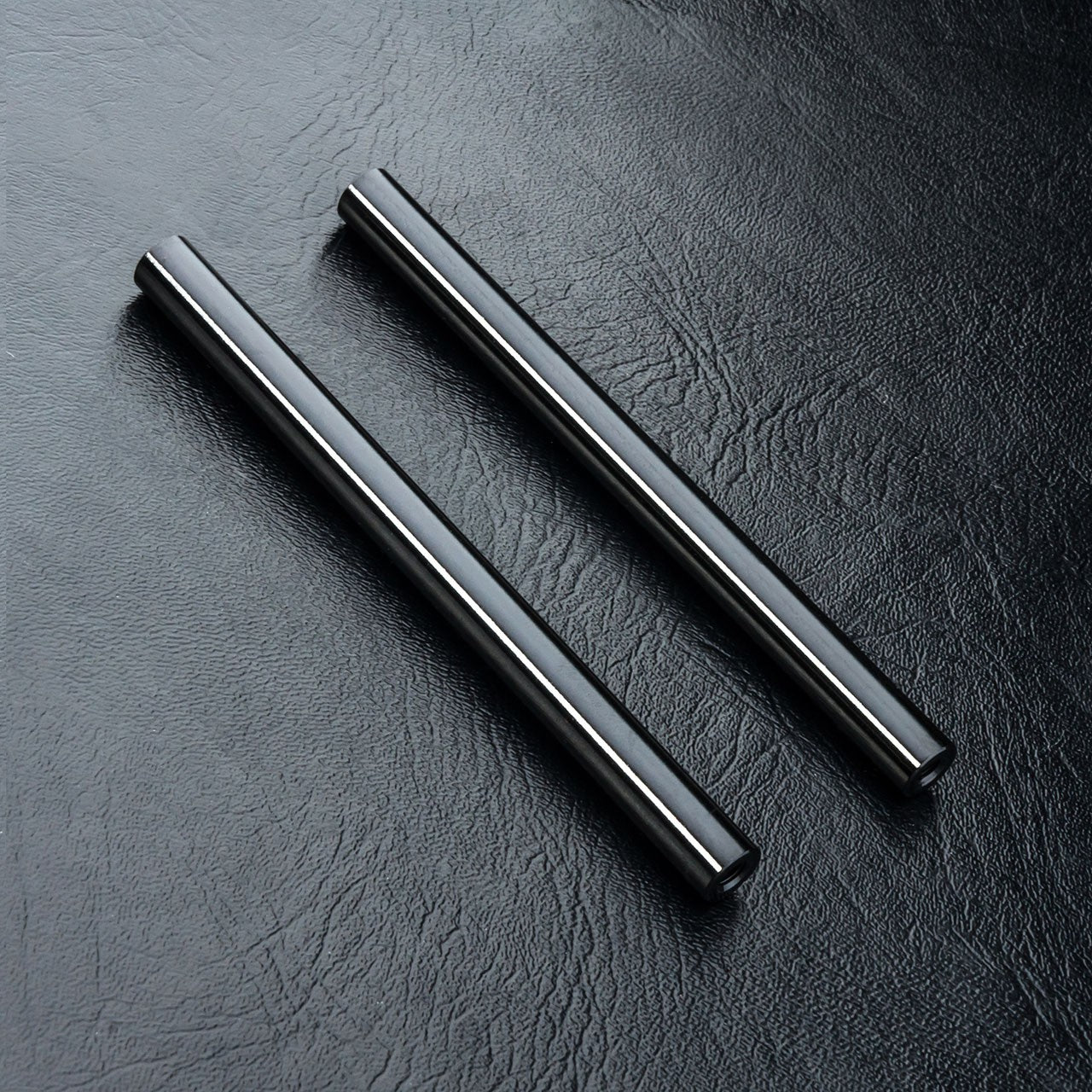 DISC.. Alum. link 76mm (black) (2)