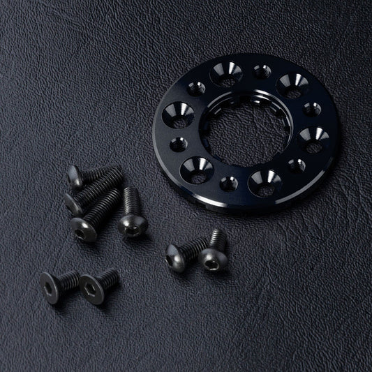 DISC.. Alum. motor heat sink spacer 3mm (black)