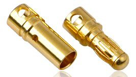 DISC. Euro Connector (Small2) Male 2pcs.