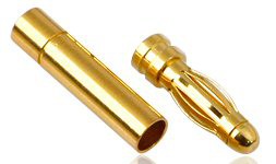 DISC. Euro Connector (Super Small) Male 2pcs.