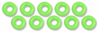 DISC..Perfect Silicone O ring 40 deg. Green (for shock)